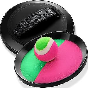 Bekijk leuke cadeautip : Retoo Klittenbandbalspel, klittenbandbalset